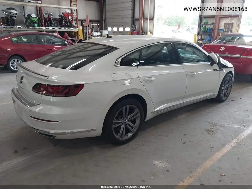 2022 Volkswagen Arteon 2.0T Se R-Line VIN: WVWSR7AN5NE008168 Lot: 45639989