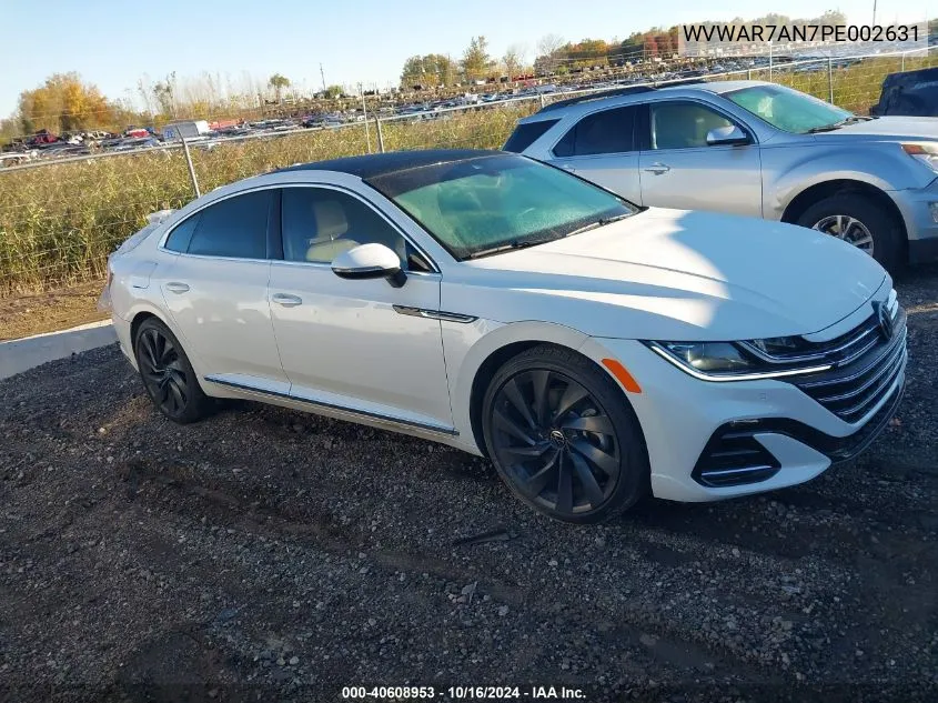 2023 Volkswagen Arteon 2.0T Sel R-Line VIN: WVWAR7AN7PE002631 Lot: 40608953