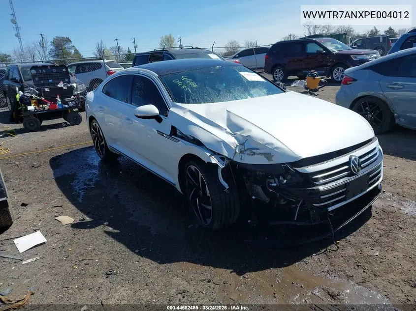 2023 Volkswagen Arteon 2.0T Sel Premium R-Line VIN: WVWTR7ANXPE004012 Lot: 44682485
