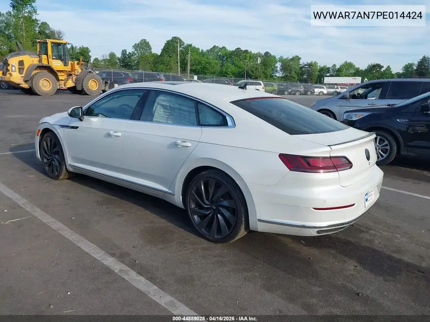 2023 Volkswagen Arteon 2.0T Sel R-Line VIN: WVWAR7AN7PE014424 Lot: 44889028
