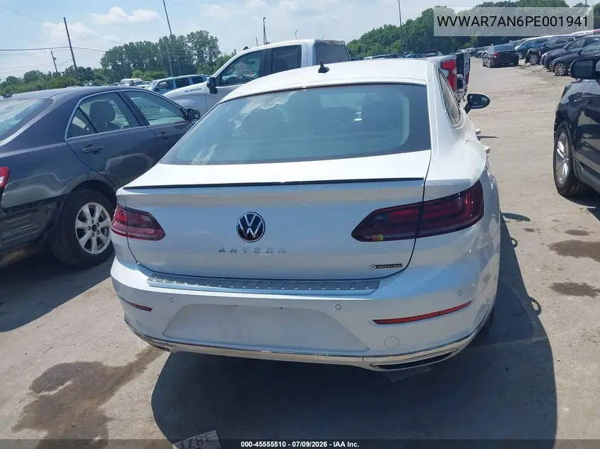 2023 Volkswagen Arteon 2.0T Sel R-Line VIN: WVWAR7AN6PE001941 Lot: 45555510