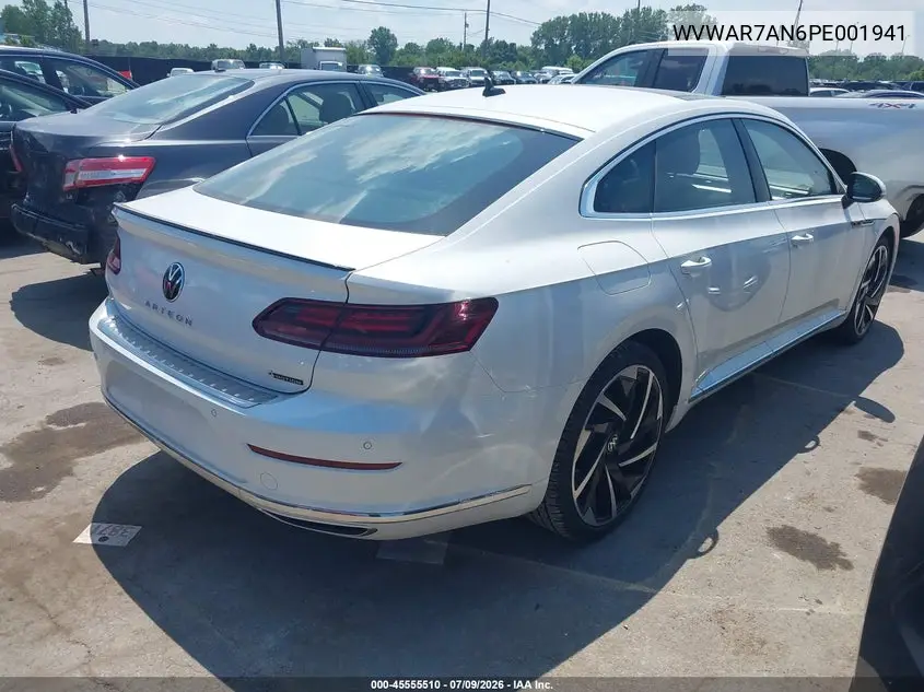 2023 Volkswagen Arteon 2.0T Sel R-Line VIN: WVWAR7AN6PE001941 Lot: 45555510