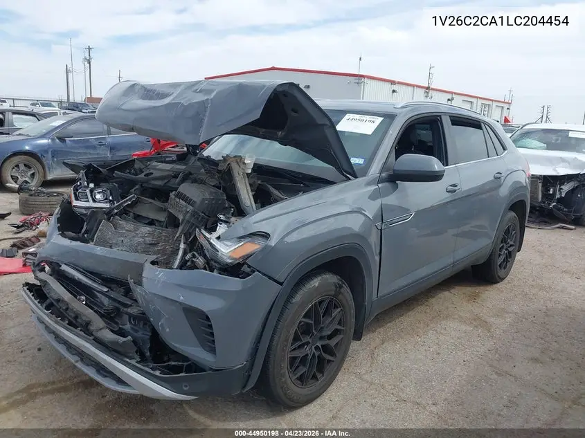 2020 Volkswagen Atlas Cross Sport 2.0T Se W/Technology/2.0T Se W/Technology R-Line VIN: 1V26C2CA1LC204454 Lot: 44950198
