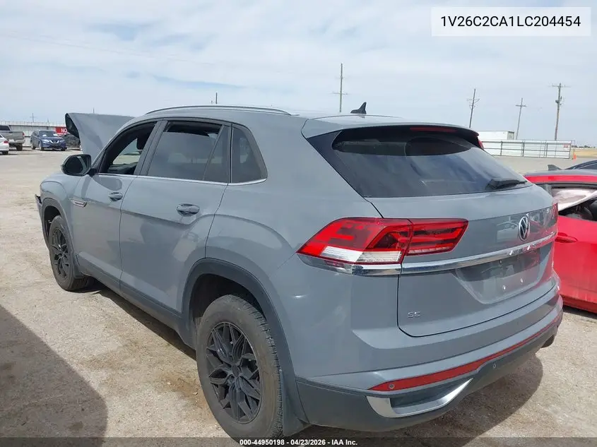 2020 Volkswagen Atlas Cross Sport 2.0T Se W/Technology/2.0T Se W/Technology R-Line VIN: 1V26C2CA1LC204454 Lot: 44950198
