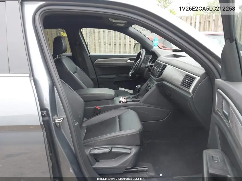 2020 Volkswagen Atlas Cross Sport 3.6L V6 Se W/Technology/3.6L V6 Se W/Technology R-Line VIN: 1V26E2CA5LC212258 Lot: 44957029