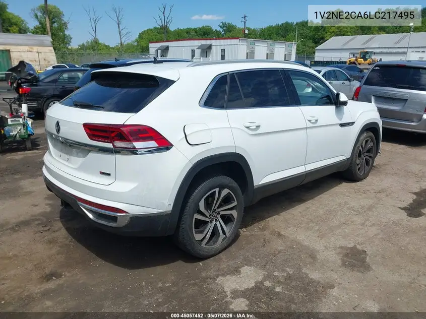 2020 Volkswagen Atlas Cross Sport 3.6L V6 Sel Premium VIN: 1V2NE2CA6LC217495 Lot: 45057452