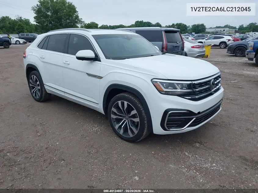 2020 Volkswagen Atlas Cross Sport 3.6L V6 Sel Premium R-Line VIN: 1V2TE2CA6LC212045 Lot: 45124807