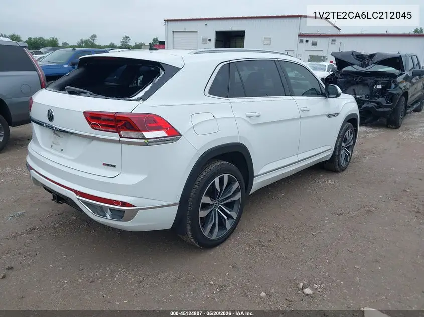 2020 Volkswagen Atlas Cross Sport 3.6L V6 Sel Premium R-Line VIN: 1V2TE2CA6LC212045 Lot: 45124807