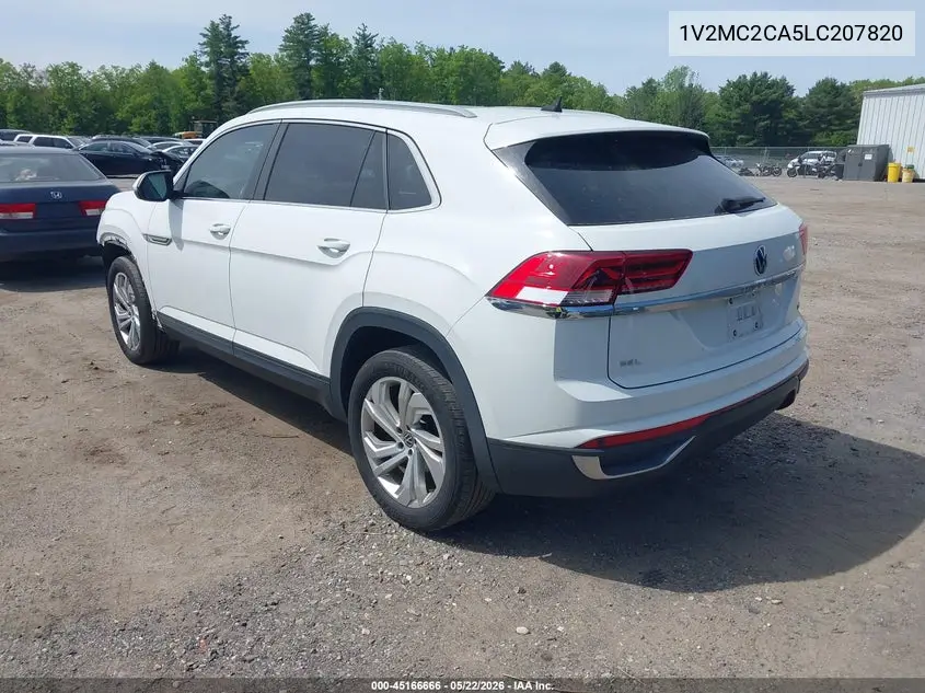 2020 Volkswagen Atlas Cross Sport 2.0T Sel/2.0T Sel Premium/2.0T Sel Premium R-Line/2.0T Sel R-Line VIN: 1V2MC2CA5LC207820 Lot: 45166666