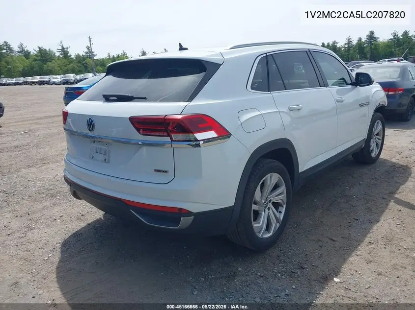 2020 Volkswagen Atlas Cross Sport 2.0T Sel/2.0T Sel Premium/2.0T Sel Premium R-Line/2.0T Sel R-Line VIN: 1V2MC2CA5LC207820 Lot: 45166666