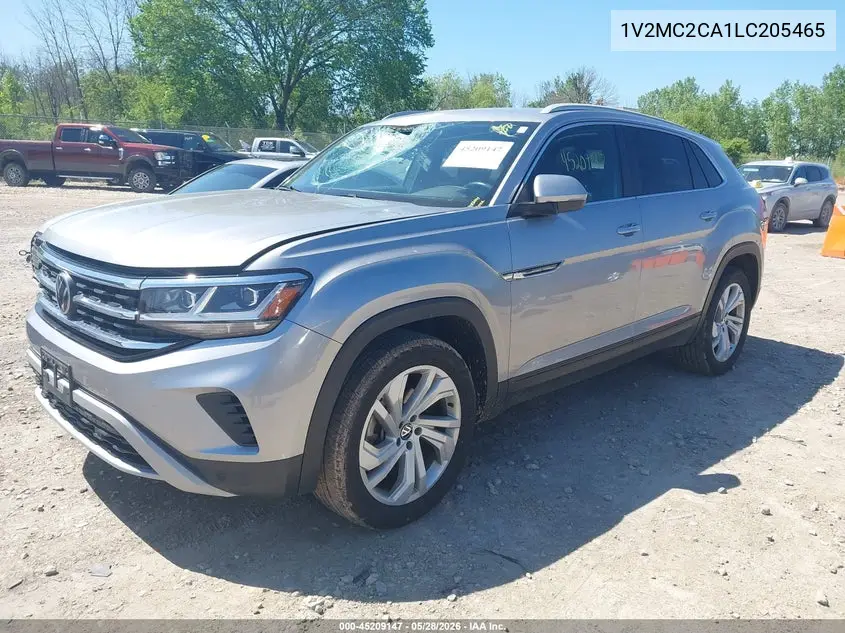 2020 Volkswagen Atlas Cross Sport 2.0T Sel/2.0T Sel Premium/2.0T Sel Premium R-Line/2.0T Sel R-Line VIN: 1V2MC2CA1LC205465 Lot: 45209147