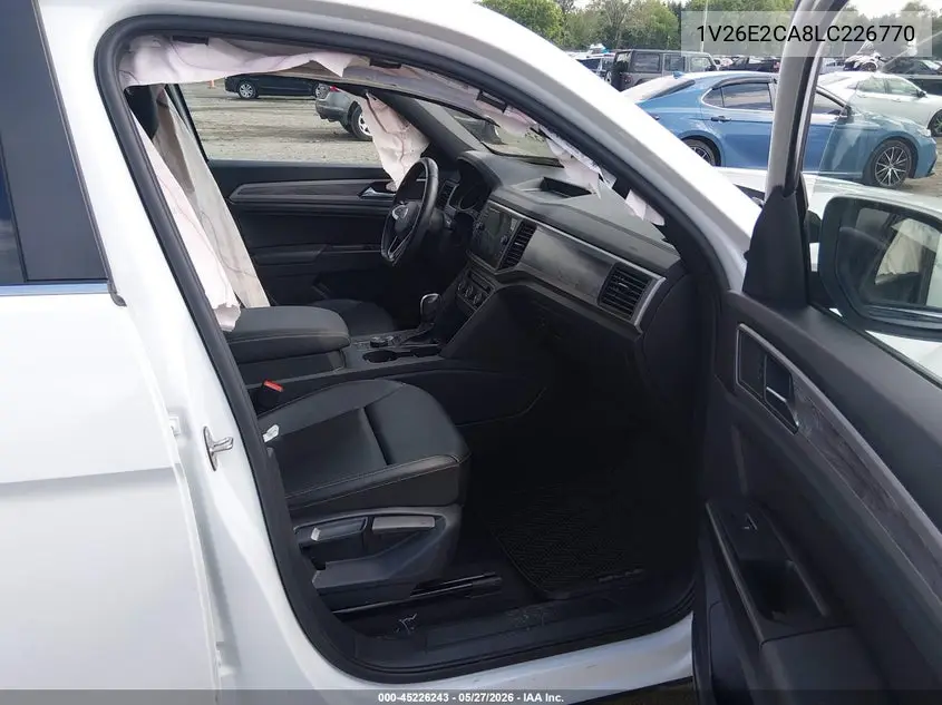 2020 Volkswagen Atlas Cross Sport 3.6L V6 Se W/Technology/3.6L V6 Se W/Technology R-Line VIN: 1V26E2CA8LC226770 Lot: 45226243