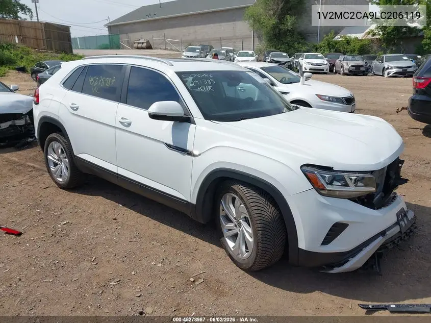 2020 Volkswagen Atlas Cross Sport 2.0T Sel/2.0T Sel Premium/2.0T Sel Premium R-Line/2.0T Sel R-Line VIN: 1V2MC2CA9LC206119 Lot: 45278987