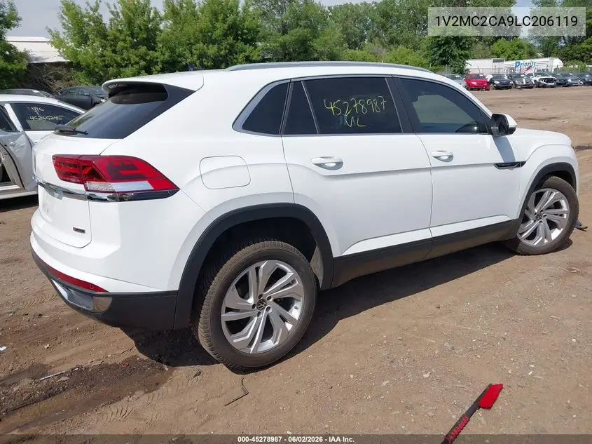 2020 Volkswagen Atlas Cross Sport 2.0T Sel/2.0T Sel Premium/2.0T Sel Premium R-Line/2.0T Sel R-Line VIN: 1V2MC2CA9LC206119 Lot: 45278987
