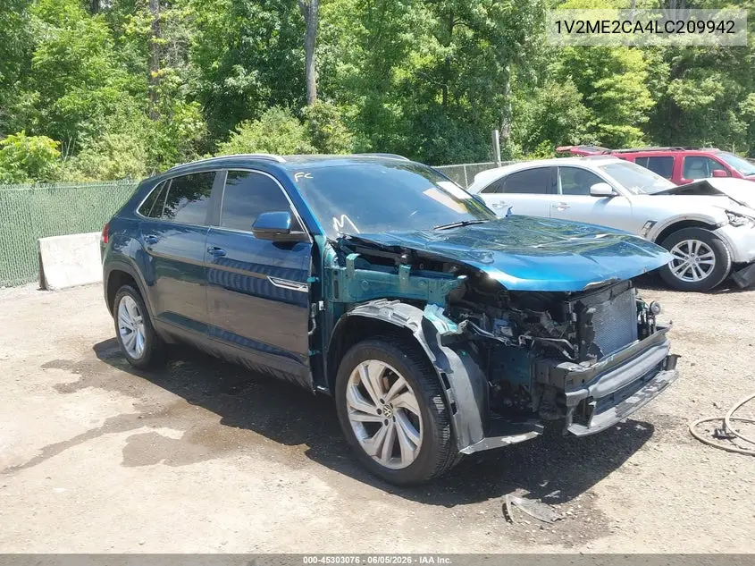 2020 Volkswagen Atlas Cross Sport 3.6L V6 Sel VIN: 1V2ME2CA4LC209942 Lot: 45303076