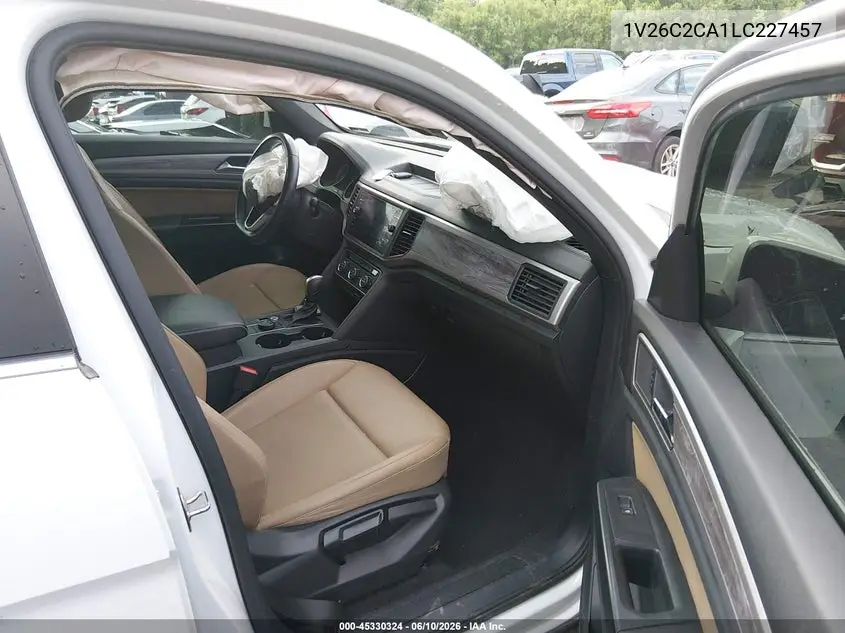 2020 Volkswagen Atlas Cross Sport 2.0T Se W/Technology/2.0T Se W/Technology R-Line VIN: 1V26C2CA1LC227457 Lot: 45330324