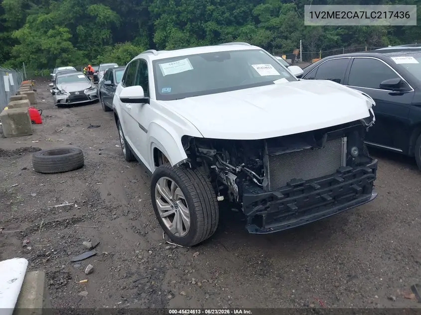 2020 Volkswagen Atlas Cross Sport 3.6L V6 Sel VIN: 1V2ME2CA7LC217436 Lot: 45424613
