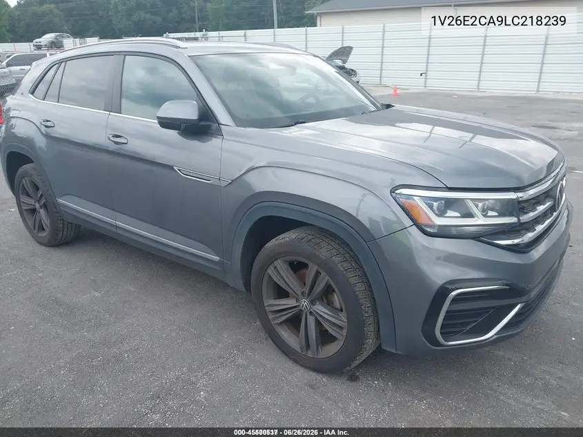 2020 Volkswagen Atlas Cross Sport 3.6L V6 Se W/Technology/3.6L V6 Se W/Technology R-Line VIN: 1V26E2CA9LC218239 Lot: 45500537