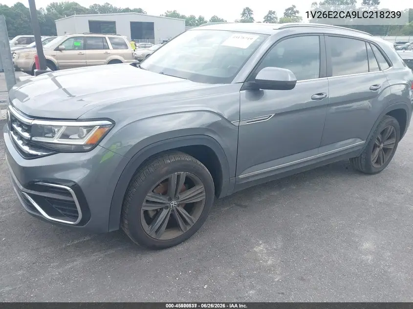 2020 Volkswagen Atlas Cross Sport 3.6L V6 Se W/Technology/3.6L V6 Se W/Technology R-Line VIN: 1V26E2CA9LC218239 Lot: 45500537