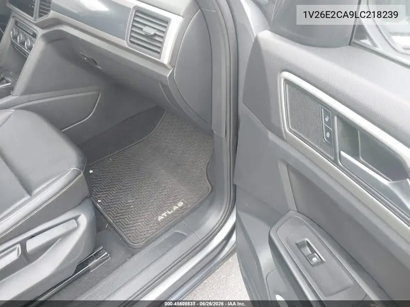 2020 Volkswagen Atlas Cross Sport 3.6L V6 Se W/Technology/3.6L V6 Se W/Technology R-Line VIN: 1V26E2CA9LC218239 Lot: 45500537
