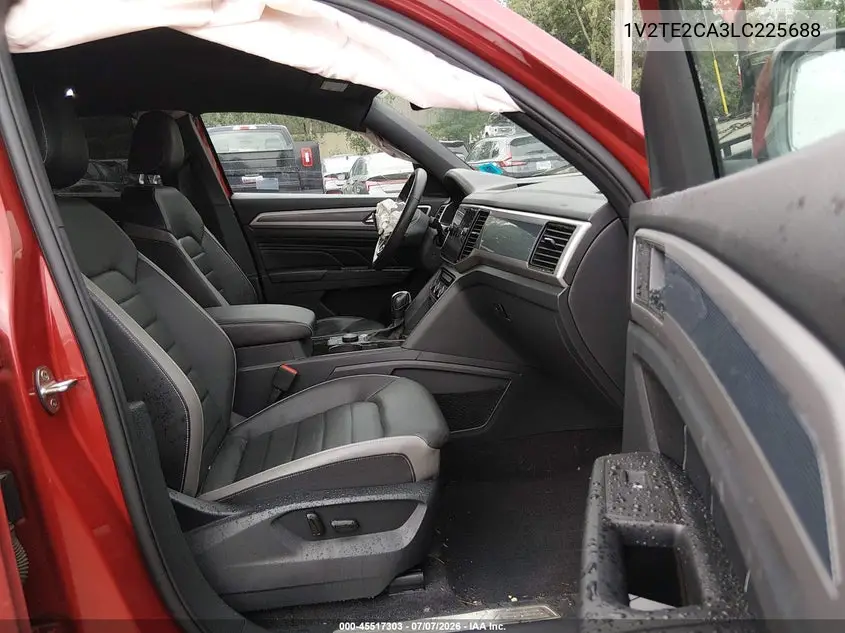 2020 Volkswagen Atlas Cross Sport 3.6L V6 Sel Premium R-Line VIN: 1V2TE2CA3LC225688 Lot: 45517303