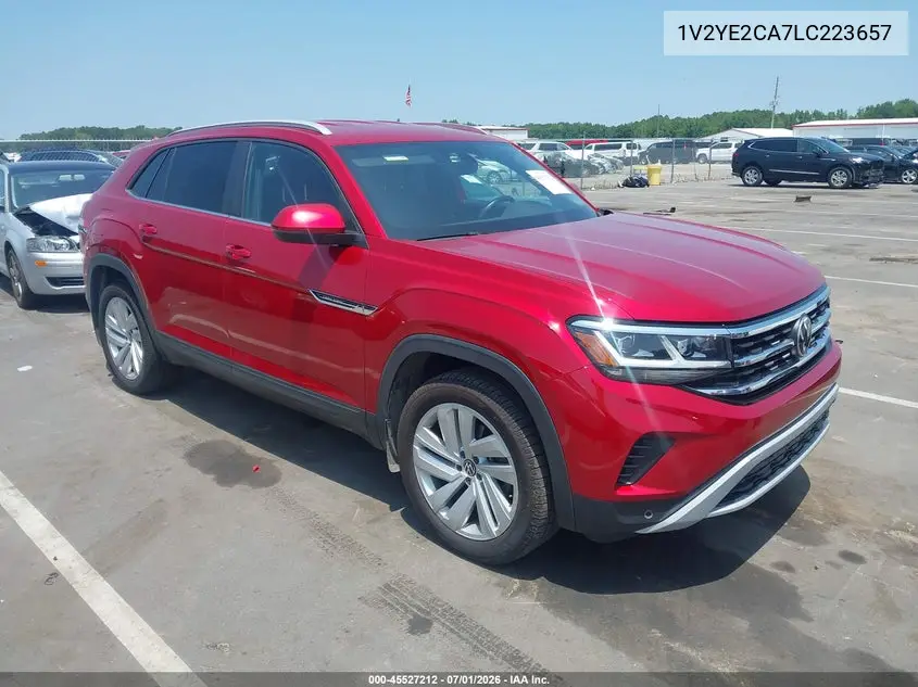 2020 Volkswagen Atlas Cross Sport 3.6L V6 Se W/Technology/3.6L V6 Se W/Technology R-Line VIN: 1V2YE2CA7LC223657 Lot: 45527212