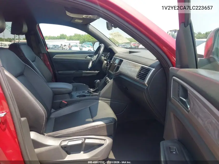2020 Volkswagen Atlas Cross Sport 3.6L V6 Se W/Technology/3.6L V6 Se W/Technology R-Line VIN: 1V2YE2CA7LC223657 Lot: 45527212