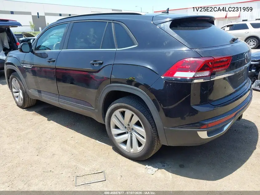 2020 Volkswagen Atlas Cross Sport 3.6L V6 Se W/Technology/3.6L V6 Se W/Technology R-Line VIN: 1V25E2CA4LC231959 Lot: 45557877