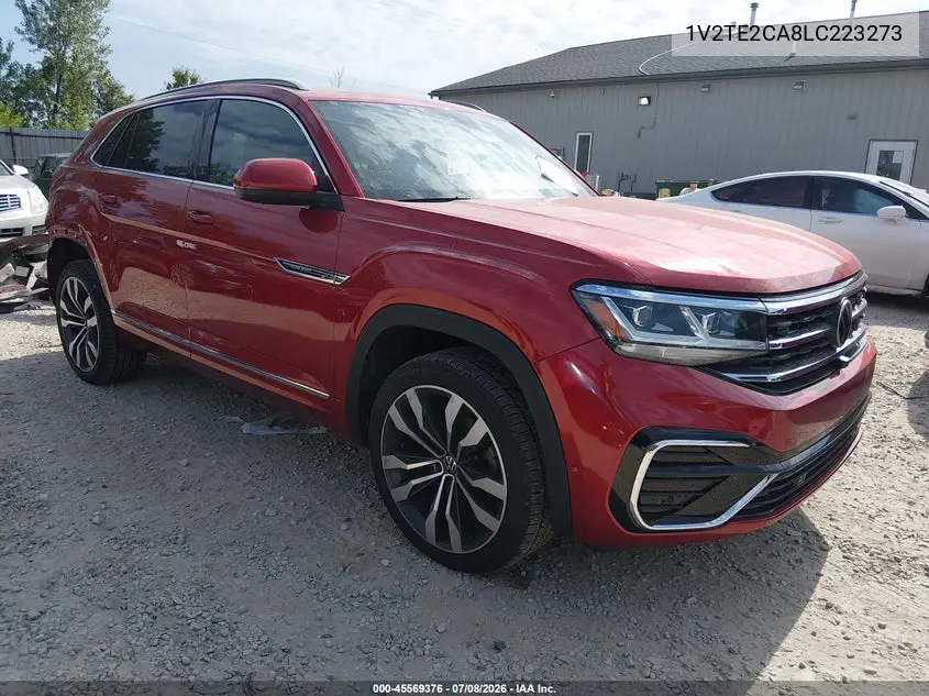 2020 Volkswagen Atlas Cross Sport 3.6L V6 Sel Premium R-Line VIN: 1V2TE2CA8LC223273 Lot: 45569376