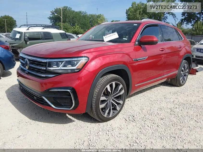 2020 Volkswagen Atlas Cross Sport 3.6L V6 Sel Premium R-Line VIN: 1V2TE2CA8LC223273 Lot: 45569376