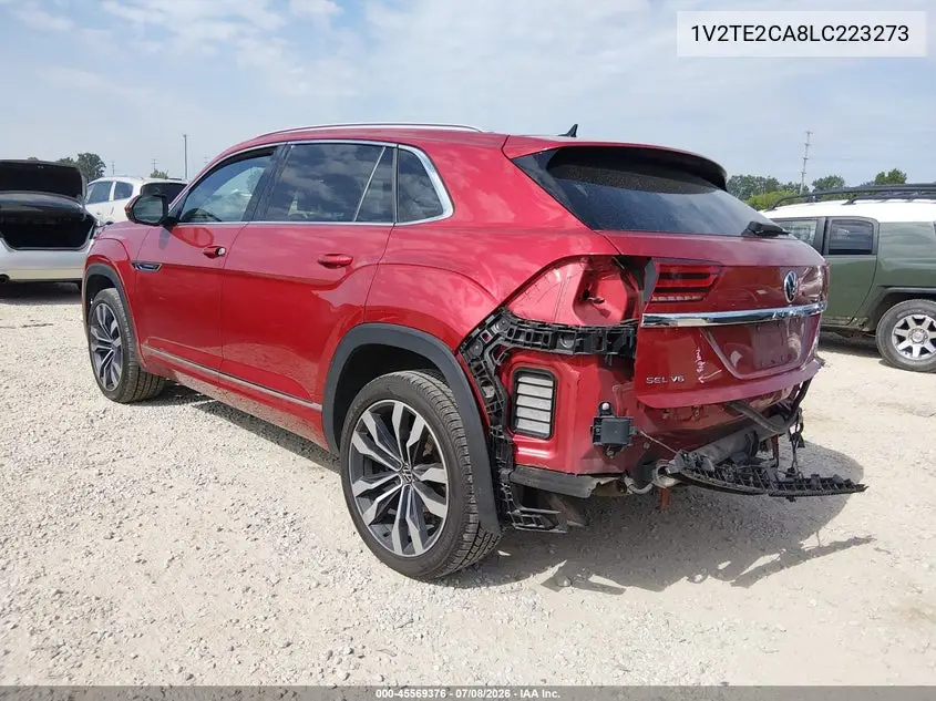 2020 Volkswagen Atlas Cross Sport 3.6L V6 Sel Premium R-Line VIN: 1V2TE2CA8LC223273 Lot: 45569376