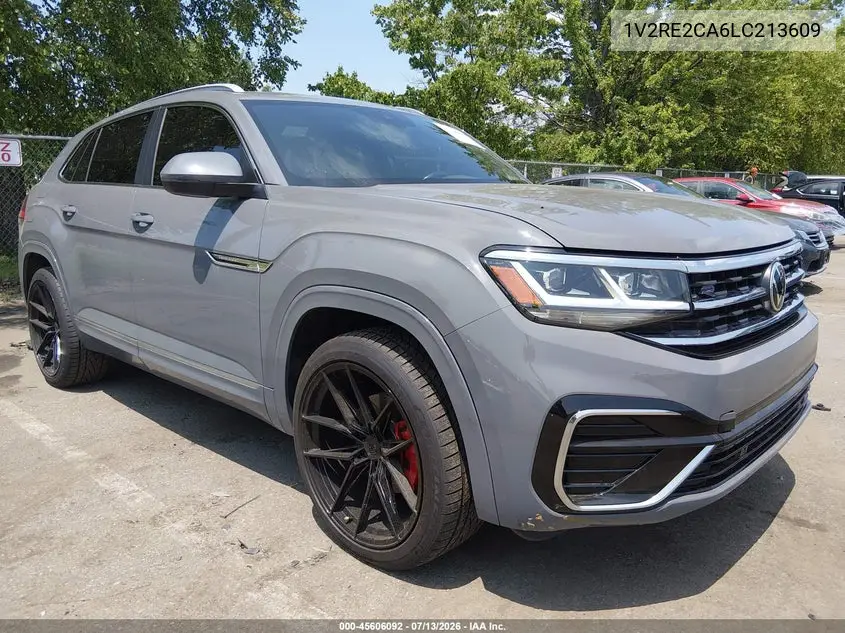 2020 Volkswagen Atlas Cross Sport 3.6L V6 Sel R-Line VIN: 1V2RE2CA6LC213609 Lot: 45606092