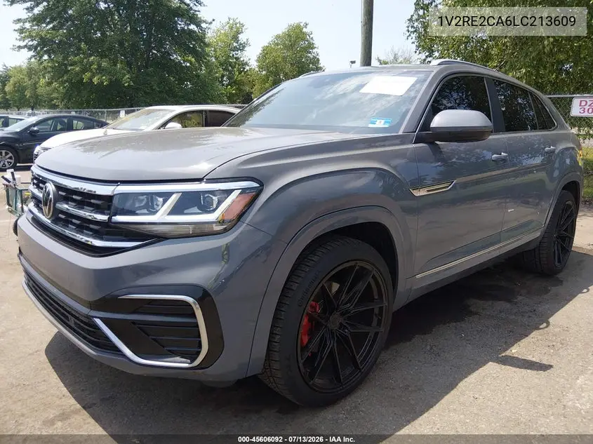 2020 Volkswagen Atlas Cross Sport 3.6L V6 Sel R-Line VIN: 1V2RE2CA6LC213609 Lot: 45606092