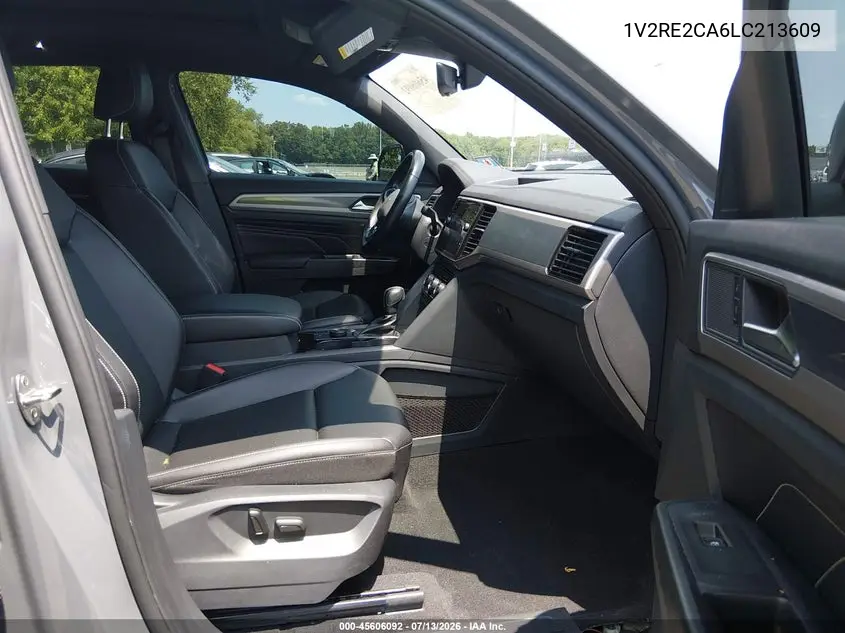 2020 Volkswagen Atlas Cross Sport 3.6L V6 Sel R-Line VIN: 1V2RE2CA6LC213609 Lot: 45606092