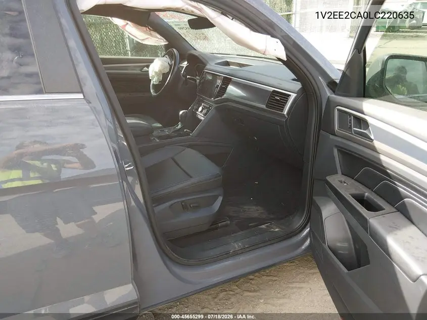 2020 Volkswagen Atlas Cross Sport 3.6L V6 Sel VIN: 1V2EE2CA0LC220635 Lot: 45655299