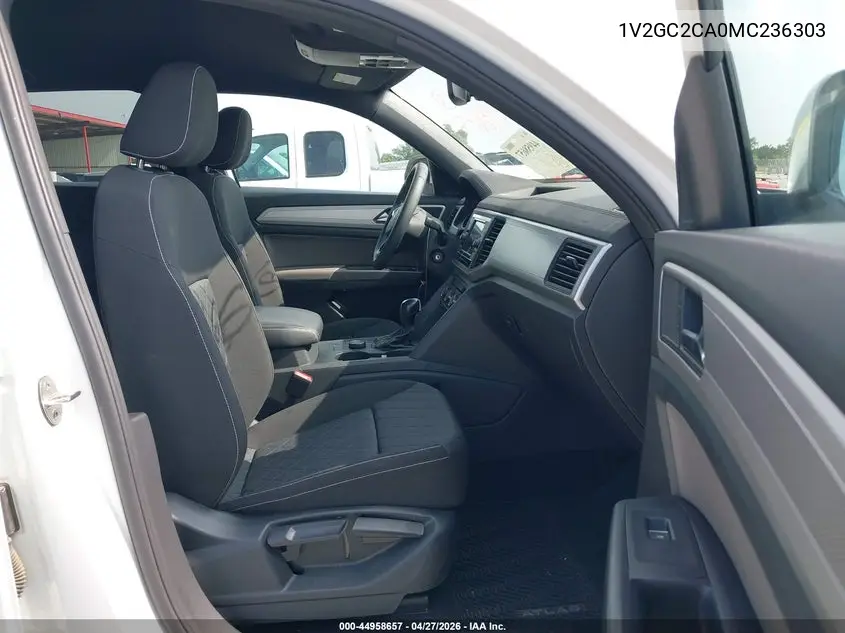 2021 Volkswagen Atlas Cross Sport 2.0T S VIN: 1V2GC2CA0MC236303 Lot: 44958657