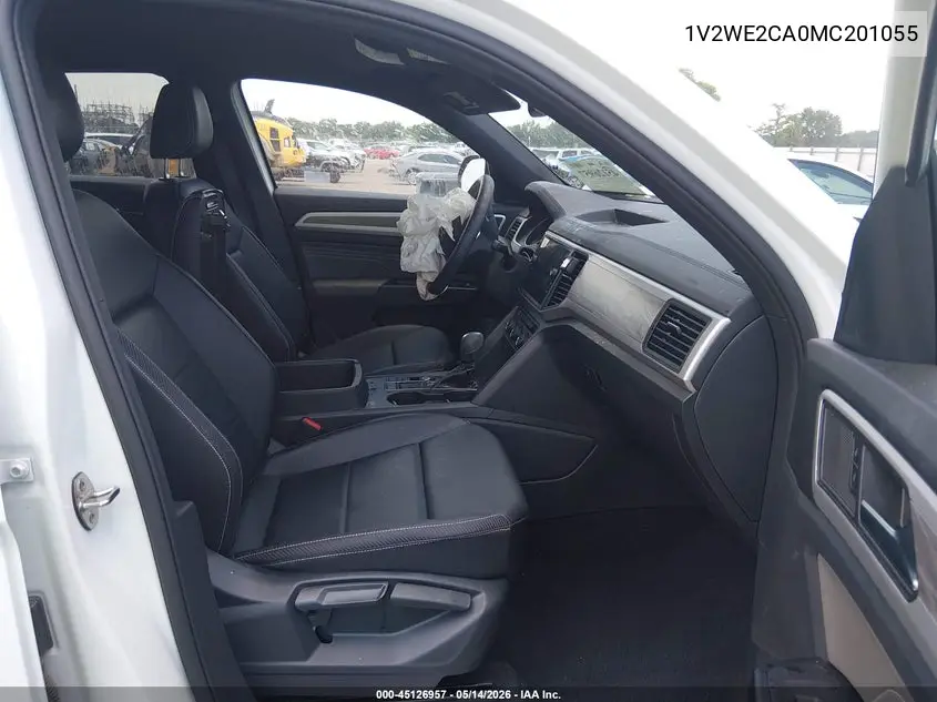 2021 Volkswagen Atlas Cross Sport 3.6L V6 Se W/Technology VIN: 1V2WE2CA0MC201055 Lot: 45126957
