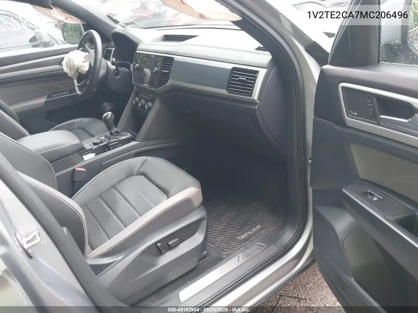2021 Volkswagen Atlas Cross Sport 3.6L V6 Sel Premium VIN: 1V2TE2CA7MC206496 Lot: 45162904