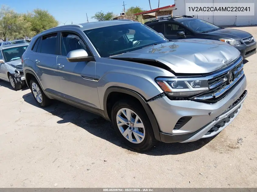 2021 Volkswagen Atlas Cross Sport 2.0T S VIN: 1V2AC2CA4MC220241 Lot: 45209764