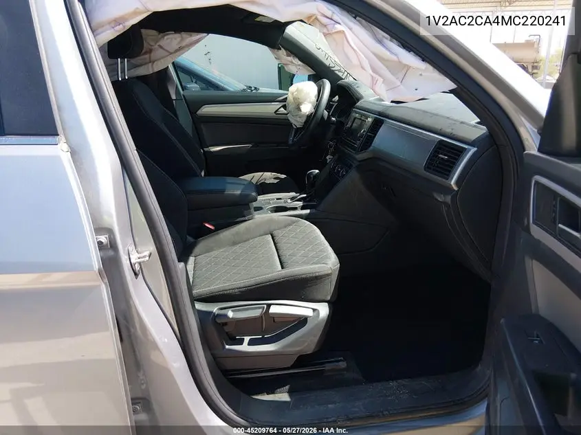 2021 Volkswagen Atlas Cross Sport 2.0T S VIN: 1V2AC2CA4MC220241 Lot: 45209764