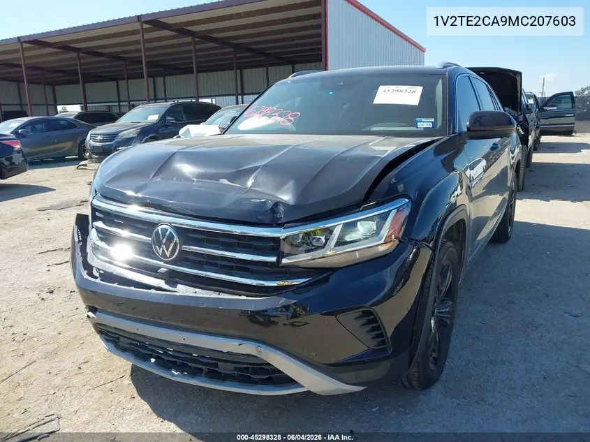 2021 Volkswagen Atlas Cross Sport 3.6L V6 Sel Premium VIN: 1V2TE2CA9MC207603 Lot: 45298328
