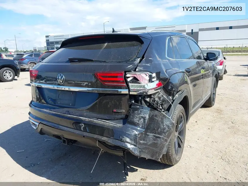 2021 Volkswagen Atlas Cross Sport 3.6L V6 Sel Premium VIN: 1V2TE2CA9MC207603 Lot: 45298328