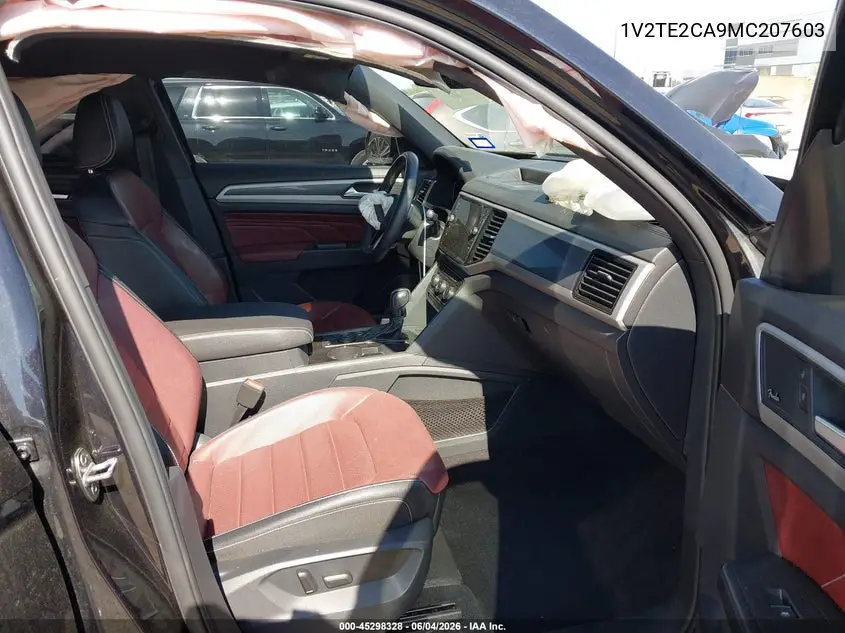 2021 Volkswagen Atlas Cross Sport 3.6L V6 Sel Premium VIN: 1V2TE2CA9MC207603 Lot: 45298328