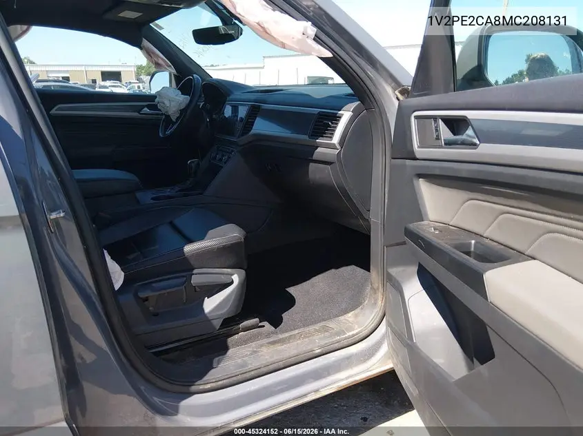 2021 Volkswagen Atlas Cross Sport 3.6L V6 Se W/Technology R-Line VIN: 1V2PE2CA8MC208131 Lot: 45324152