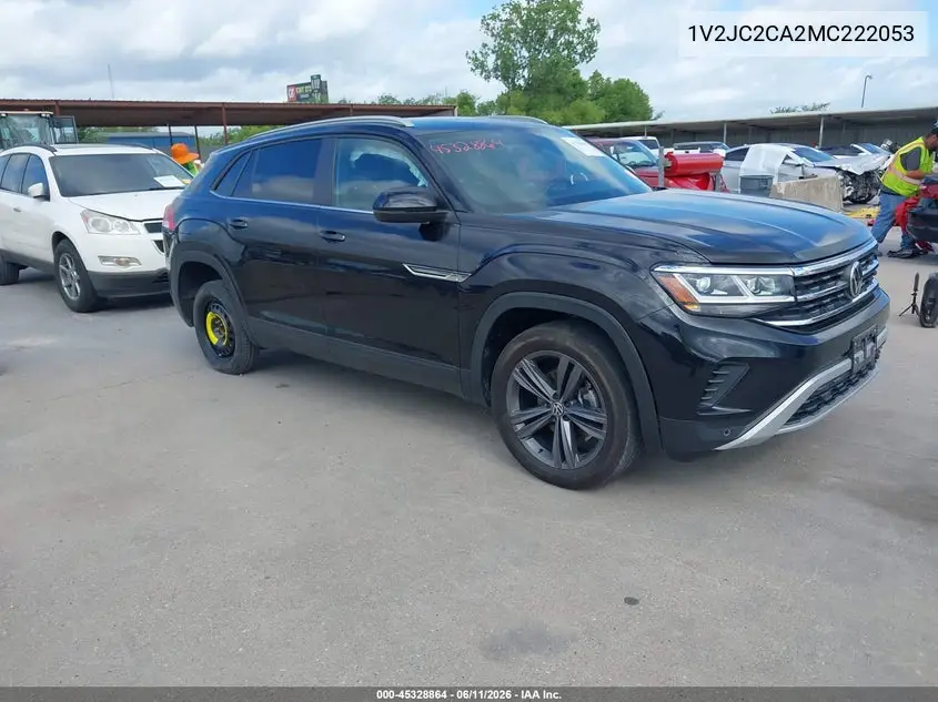 2021 Volkswagen Atlas Cross Sport 2.0T Se W/Technology VIN: 1V2JC2CA2MC222053 Lot: 45328864