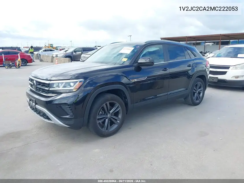 2021 Volkswagen Atlas Cross Sport 2.0T Se W/Technology VIN: 1V2JC2CA2MC222053 Lot: 45328864