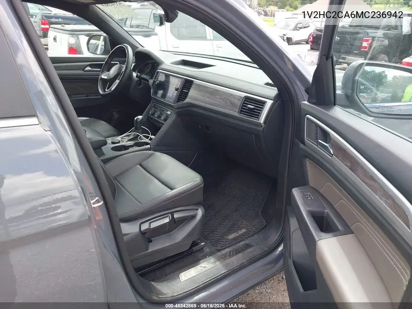 2021 Volkswagen Atlas Cross Sport 2.0T Se W/Technology VIN: 1V2HC2CA6MC236942 Lot: 45342869
