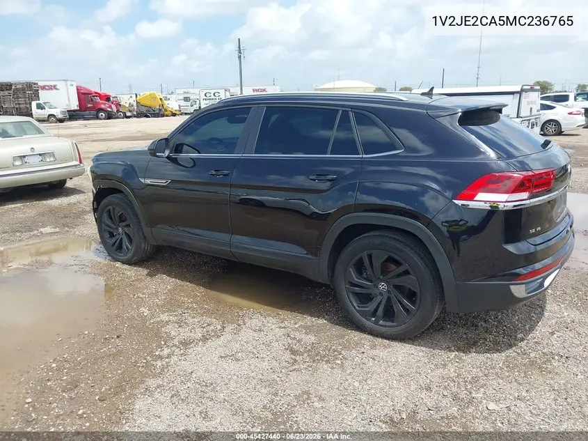 2021 Volkswagen Atlas Cross Sport 3.6L V6 Se W/Technology VIN: 1V2JE2CA5MC236765 Lot: 45427440