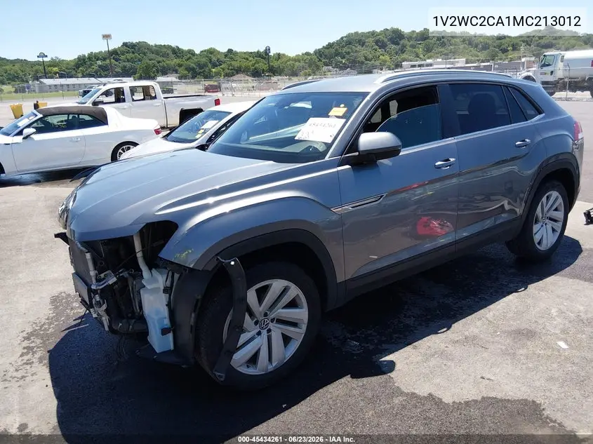 2021 Volkswagen Atlas Cross Sport 2.0T Se W/Technology VIN: 1V2WC2CA1MC213012 Lot: 45434261