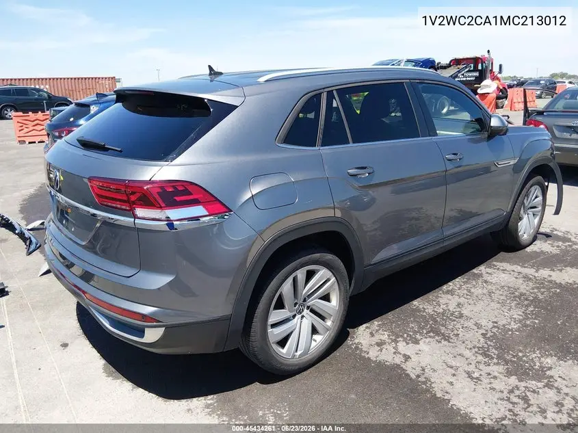 2021 Volkswagen Atlas Cross Sport 2.0T Se W/Technology VIN: 1V2WC2CA1MC213012 Lot: 45434261